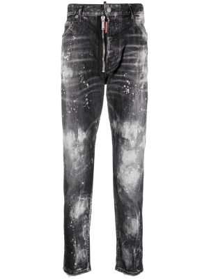 

Low-rise straight-leg jeans, Dsquared2 Low-rise straight-leg jeans