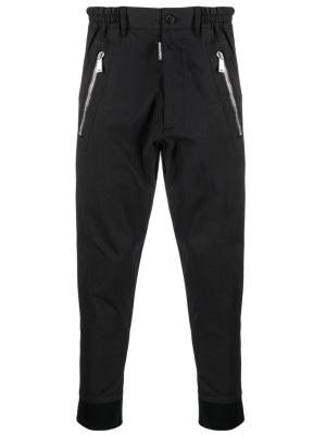 

Icon-print tapered-leg trousers, Dsquared2 Icon-print tapered-leg trousers