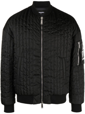 

Logo-patch bomber jacket, Dsquared2 Logo-patch bomber jacket