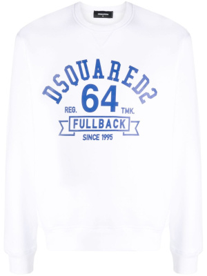 

Logo-print cotton sweatshirt, Dsquared2 Logo-print cotton sweatshirt