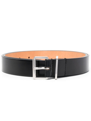

Debossed-logo leather belt, Dsquared2 Debossed-logo leather belt