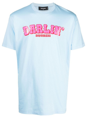 

Logo-print cotton T-shirt, Dsquared2 Logo-print cotton T-shirt