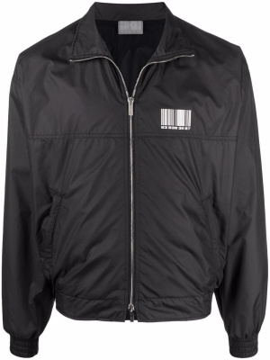 

Barcode-print tracksuit top, VTMNTS Barcode-print tracksuit top