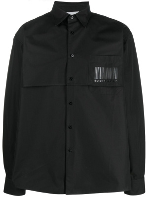 

Logo-embossed shirt, VTMNTS Logo-embossed shirt