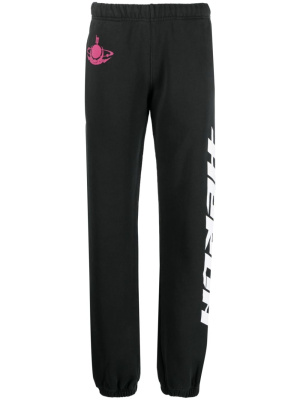 

Logo-print cotton track pants, Heron Preston Logo-print cotton track pants