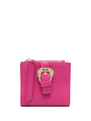 

Logo-buckle bi-fold wallet, Versace Jeans Couture Logo-buckle bi-fold wallet