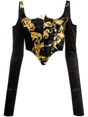 

Chain Couture long-sleeved corset, Versace Jeans Couture Chain Couture long-sleeved corset