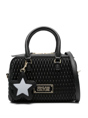 

Logo-plaque leather shoulder bag, Versace Jeans Couture Logo-plaque leather shoulder bag