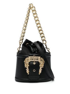 

Logo-plaque bucket bag, Versace Jeans Couture Logo-plaque bucket bag