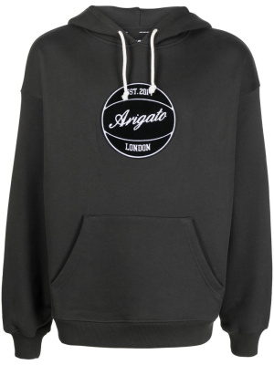 

Logo patch drawstring hoodie, Axel Arigato Logo patch drawstring hoodie