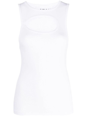 

Cut-out cotton tank top, REMAIN Cut-out cotton tank top