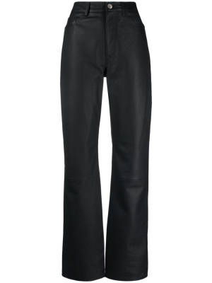 

Straight-leg leather trousers, REMAIN Straight-leg leather trousers