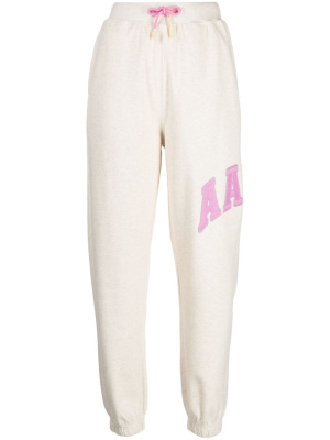 

Logo-patch drawstring track pants, AAPE BY *A BATHING APE® Logo-patch drawstring track pants