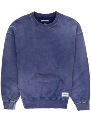

Logo-patch faded-effect sweatshirt, Neighborhood Logo-patch faded-effect sweatshirt