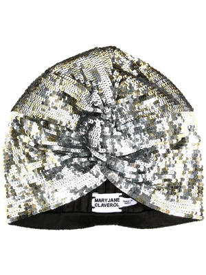 

Oasis sequin turban, MaryJane Claverol Oasis sequin turban