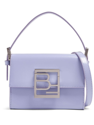 

Logo-plaque leather shoulder bag, BY FAR Logo-plaque leather shoulder bag