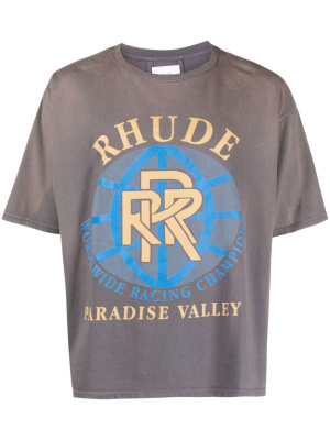 

Paradise Valley cotton T-shirt, Rhude Paradise Valley cotton T-shirt