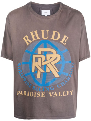 

Paradise Valley cotton T-shirt, Rhude Paradise Valley cotton T-shirt