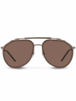 

Pilot-frame sunglasses, Dolce & Gabbana Eyewear Pilot-frame sunglasses