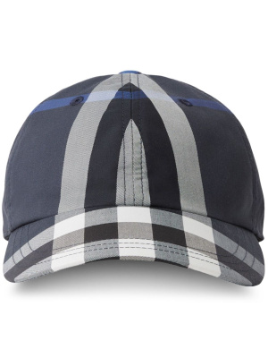 

Check-print baseball cap, Burberry Check-print baseball cap