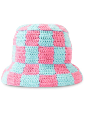 

Crochet-knit bucket hat, Burberry Crochet-knit bucket hat