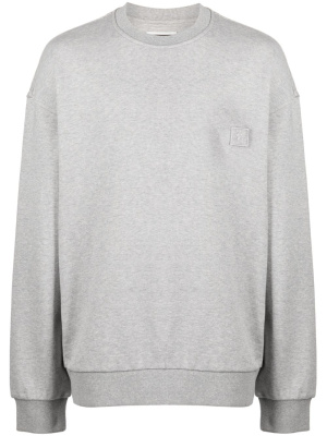 

Logo-embossed cotton sweatshirt, Wooyoungmi Logo-embossed cotton sweatshirt
