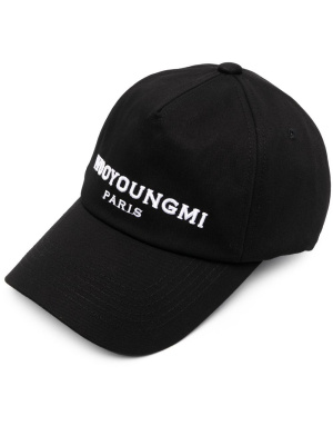 

Logo-embroidered cap, Wooyoungmi Logo-embroidered cap