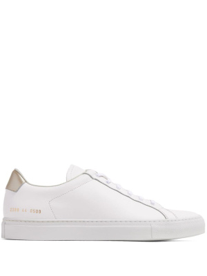 

Stamped-detail leather sneakers, Common Projects Stamped-detail leather sneakers