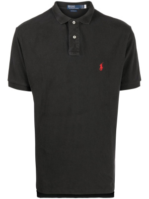 

Logo-embroidered cotton polo shirt, Polo Ralph Lauren Logo-embroidered cotton polo shirt