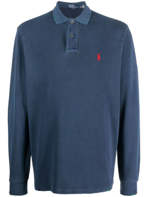 

Polo Pony-embroidered cotton polo shirt, Polo Ralph Lauren Polo Pony-embroidered cotton polo shirt