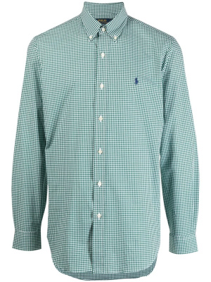 

Check-print cotton shirt, Polo Ralph Lauren Check-print cotton shirt