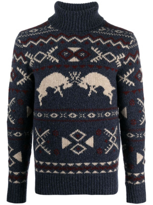 

Fair isle-knit wool jumper, Polo Ralph Lauren Fair isle-knit wool jumper