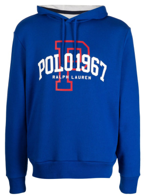 

Logo-print long-sleeve hoodie, Polo Ralph Lauren Logo-print long-sleeve hoodie