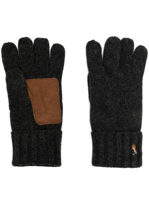 

Polo Pony-embroidered wool gloves, Polo Ralph Lauren Polo Pony-embroidered wool gloves
