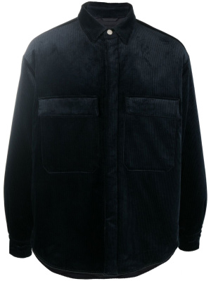 

Long-sleeve shirt jacket, Giorgio Armani Long-sleeve shirt jacket