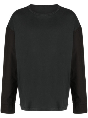 

Drop-shoulder round-neck T-shirt, MM6 Maison Margiela Drop-shoulder round-neck T-shirt