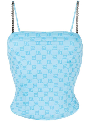 

Monogram-pattern top, MISBHV Monogram-pattern top