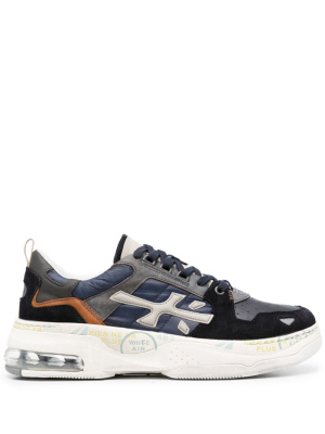 

Drake 304 logo-patch sneakers, Premiata Drake 304 logo-patch sneakers