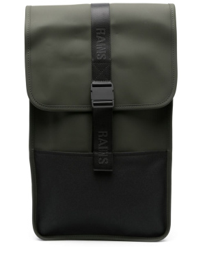 

Trails logo-debossed backpack, Rains Trails logo-debossed backpack