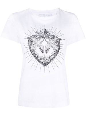 

Graphic-print short-sleeve T-shirt, PINKO Graphic-print short-sleeve T-shirt