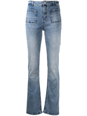 

Bootcut denim jeans, TWINSET Bootcut denim jeans