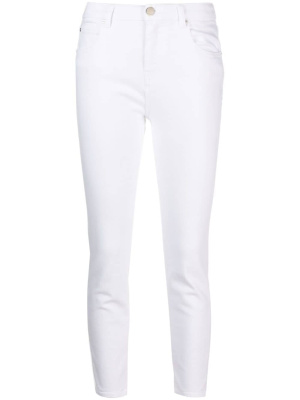 

Mid-rise cropped jeans, PINKO Mid-rise cropped jeans