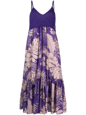 

Floral-print midi dress, PINKO Floral-print midi dress