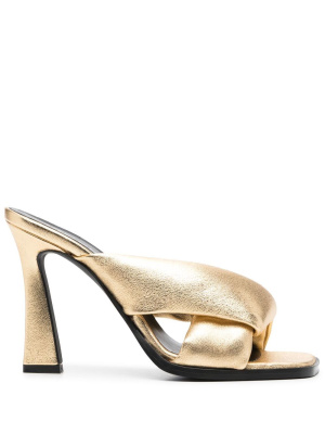 

110mm sculpted-heel sandals, PINKO 110mm sculpted-heel sandals