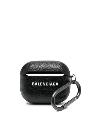 

Logo-print hard AirPods case, Balenciaga Logo-print hard AirPods case