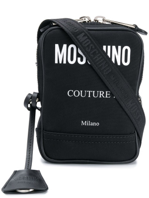 

Contrast logo shoulder bag, Moschino Contrast logo shoulder bag