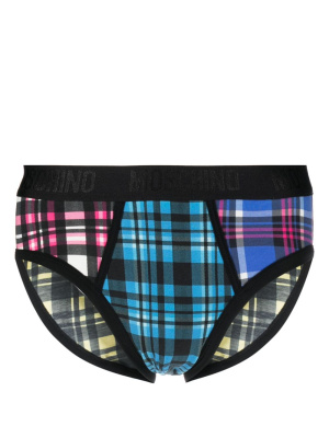 

Check-print boxer briefs, Moschino Check-print boxer briefs