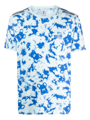 

Abstract-print crew-neck T-shirt, Moschino Abstract-print crew-neck T-shirt
