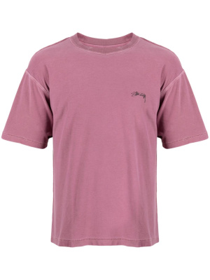 

Logo-print cotton T-shirt, Stüssy Logo-print cotton T-shirt