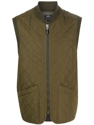 

Silas quilted gilet, A.P.C. Silas quilted gilet